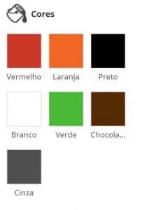 cores cadeira design