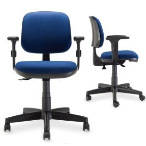 Cadeira executiva ergonomica azul s41