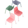 Cadeira polipropileno versatile cores