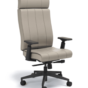 Poltrona Presidente Essence 20501 Syncron – braços 4D – base alumínio