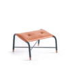 Conjunto Stretch – sofá, banqueta ottoman e mesa lateral