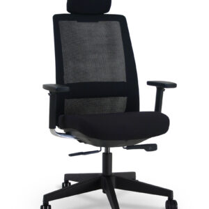 Cadeira Presidente C4 29001 AC Syncron – braços 3D – base nylon