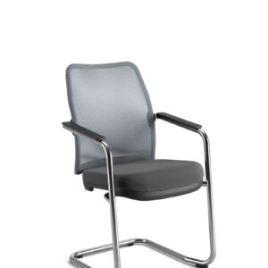 Cadeira de Aproximação NewNet 16006 S – estrutura S – braços integrados