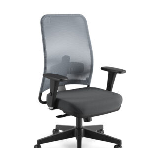 Cadeira Diretor NewNet 16002 Syncron – braços 3D – base nylon